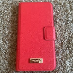 Kate Spade phone case/wallet style with credit card holder for iPhone 7plus